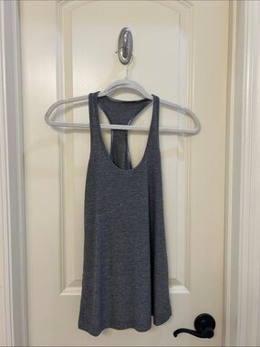 lululemon athletica Dark Gray Racerback Tank
